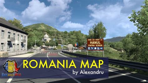ets2 romania map by alexandru 1.49